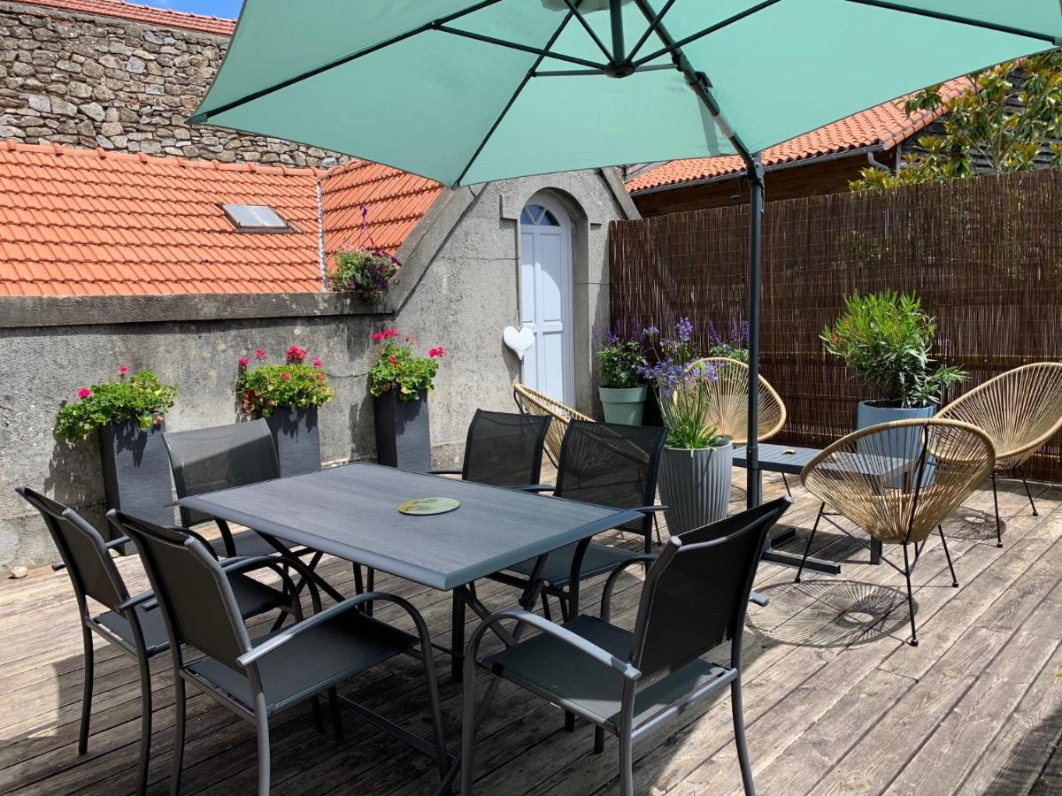 La Terrasse De Compostelle T3 Chic, Charme, Cosy Apartment Saint-Léonard-de-Noblat Exterior foto